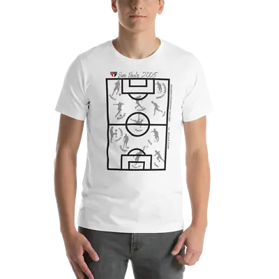 $39.61 • Buy São Paulo 2005 Copa Libertadores Legend Team Legend T-Shirts For Soccer Lovers