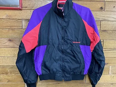 Vintage Michelin Embroidered Zip Up Racing Jacket XL  Swingster Sportswear • $35