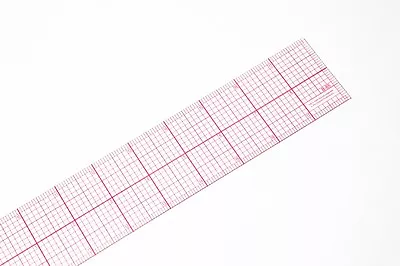 C-thru Ruler 2  X 18  (inches In 8ths) B-85 Zero Centering Scale & Laminated Usa • $9.99