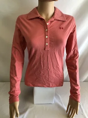 Polo Woman LA MARTINA 90% Cotton SIZE S Pink Color New • $52.82