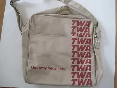 TWA Getaway Vacations Bag W/ Strap • $19.97