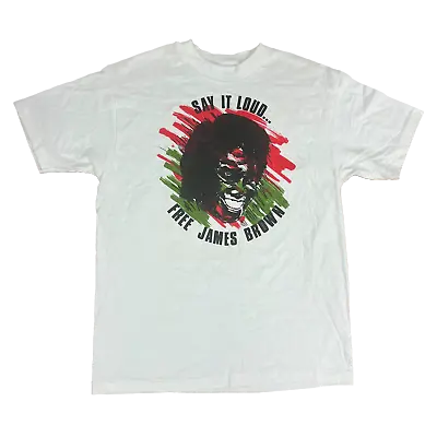 Vintage James Brown  Free James Brown  T-Shirt • $161