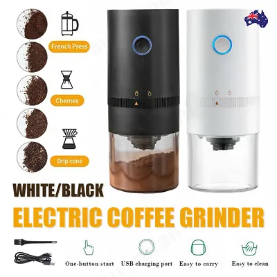 Electric Coffee Grinder Grinding Milling Bean Nut Spice Herbs Blender Machine • $27.19