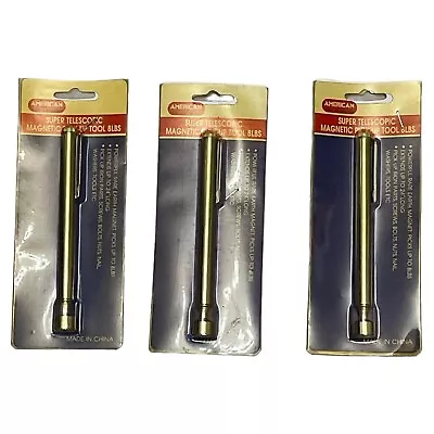 SUPER TELESCOPIC MAGNETIC PICK-UP TOOL 8LBS (3 PACK)Pre-owned.(A) • $14.99