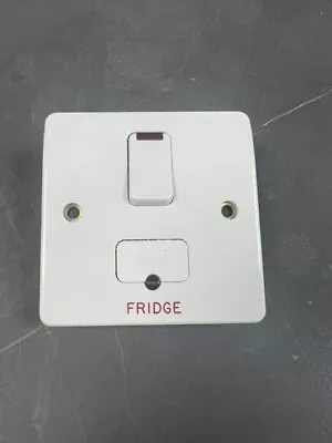 £3 • Buy MK Switched Connection Unit C/W Neon 13a - K1060 - Fridge 