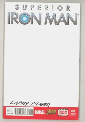 Larry Lieber SIGNED Superior Iron Man #1 Sketch Cover Co-Creator Thor Ant-Man • $59.99