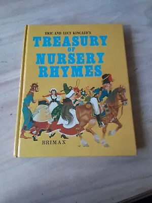 Eric And Lucy Kincaid's Treasury Of Nursery Rhymes! Vintage 1981 HC Book! • $57.81