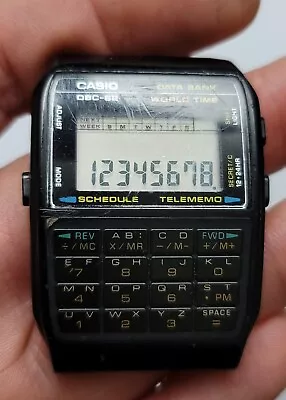 Casio DBC-62  Module 676 Data Bank Calculator Vintage Digital Quartz Watch • $1