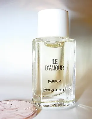 Womens Fragonard Ile D'amour Perfume Parfum 2 Ml Vanity Musk Lily Of The Valley • $11.99