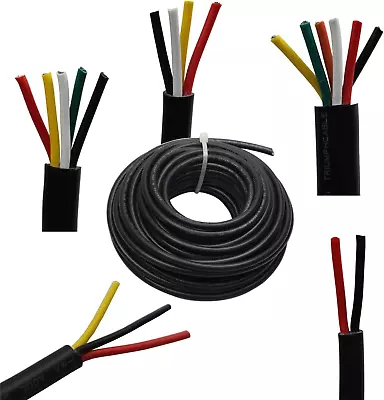 2/3 SOOW SO Cord 15 Ft HD USA Portable Outdoor Indoor 600 V Flexible Wire Cable • $26.65