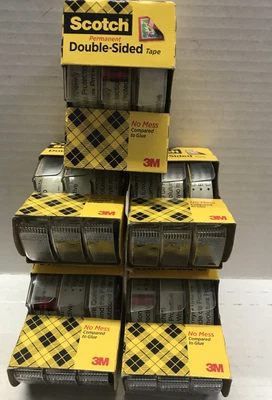 £26.41 • Buy ⚡️Scotch Double Sided Tape 1/2  X 250  (Lot Of 5) - 15 Rolls Total⚡️