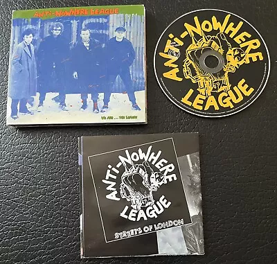 ANTI-NOWHERE LEAGUE - We Are… - POSTER - 2001 DIGIPAK - Captain Oi! - UK CD • £2.55