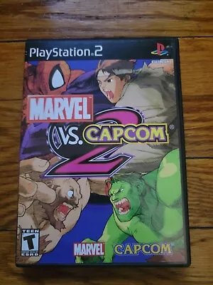 Marvel Vs Capcom 2 For PlayStation 2 PS2 CIB Complete Game • $195