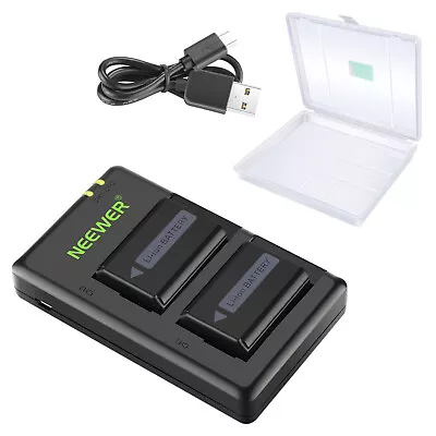 £43.99 • Buy Neewer NP-FW50 Camera Battery Charger Set For Sony A6000 A6500 A6300 A6400 A7