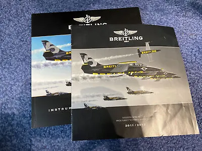 £20 • Buy Breitling 2012 Catalogue Brochure With 2011/2012 Price List