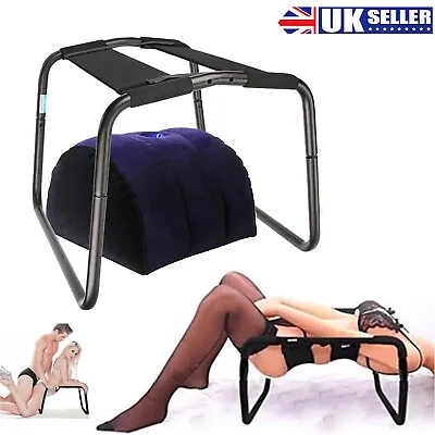 Weightless Sex Aid Chair Inflatable Pillow Love Position Bounce Furniture Stool • £27.89