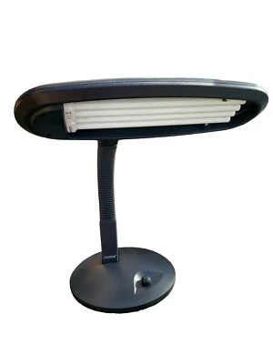 £35 • Buy NEW Lumie Black DESKLAMP SAD Light Therapy Task Reading Lamp Lumie Desklamp UK