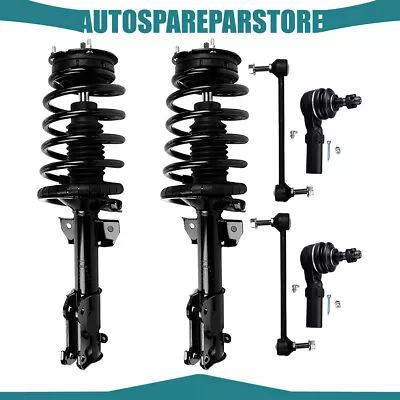 Front Struts Sway Bars Tie Rods For 2005 2006 2007 2008 2009 2010 Ford Mustang • $189.51