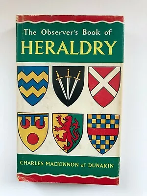 Observer's Book Of Heraldry - Hbk - 1968 - Observer's Book Of Heraldry • £7.99