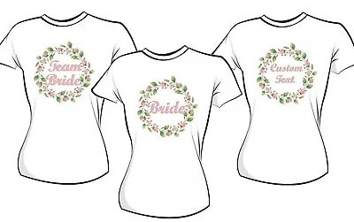 £1.49 • Buy Hen Do  Bride Bridesmaid Flower Girl Hen Party  Iron On T-shirt Transfer