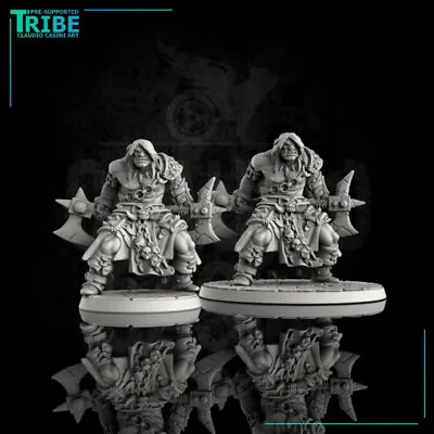 Male Barbarian Viking Fighter Miniature 28mm 32mm Dungeon Dragons D&D RPG • £11.57