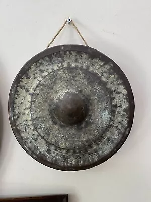 Early 20C Antique Vietnam Bronze Gong Gia-Rai Ethnic People In Highlands • $349.99