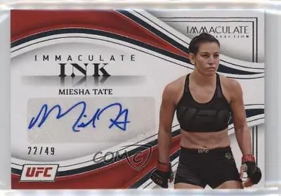 2023 Panini Immaculate UFC Immaculate Ink /49 Miesha Tate #II-MST Auto • $46.54