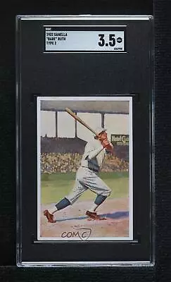 1932 Handbuch Des Sports Sanella Logo Towards Bottom On Back Babe Ruth SGC 3.5 • $1131.10