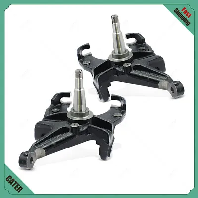 Pair For 1963-70 Chevy C10 W/Disc Brake 2WD 2.5  Drop Spindles Front Suspension • $175.13