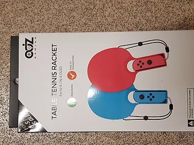 Nintendo Switch Table Tennis Racket X2 Great For Mario Tennis Aces Mario Sports • £2.99