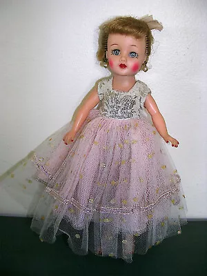 Little Miss Revlon Doll Dress Undies Earrings Shoes 1950's Ideal 10.5  • $65