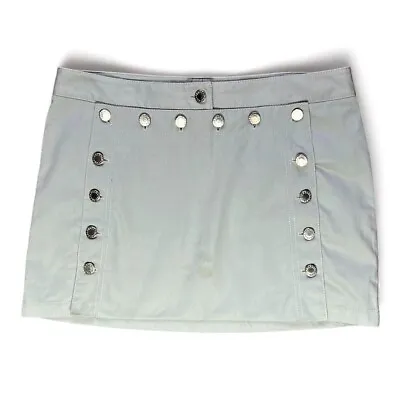Dolce & Gabbana Grey Sailor Skirt With Corset Back Detail Size 8/44 • £56.05