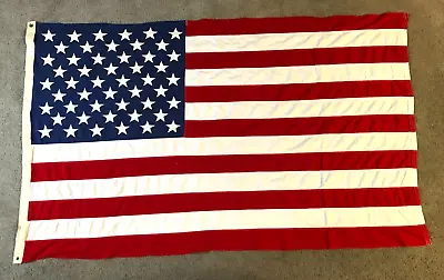 VTG Valley Forge 2 X 2 Ply Large Sewn Cotton Canvas U.S. Flag - 78  X 48  • $25