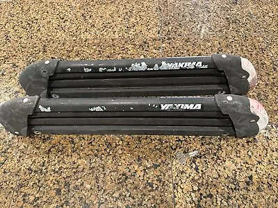 Yakima 4 Ski 2 Snowboard Rooftop Bar Rack Carrier W/ Locks & Key No Brackets • $39.99