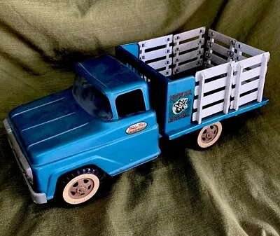 Vintage 1960 Tonka Truck  Tonka Farms  Blue Stake Truck  Original Condition • $225