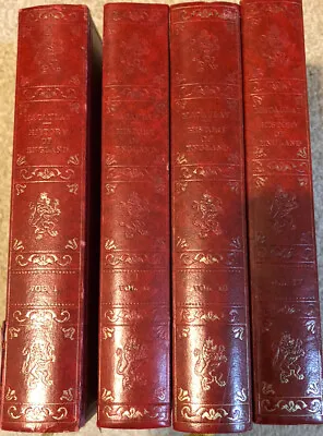 Lord Macaulay History Of England - To The Death Of William III In 4 Volumes. • £14