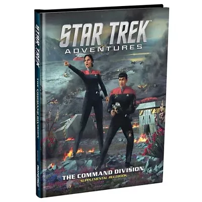 Star Trek Adventures RPG: The Command Division By Modiphius • $27.99