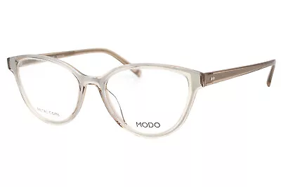 Modo 6621 Light Brown Silver Women's Plastic Eyeglasses 51-16-140 W/Case • $99