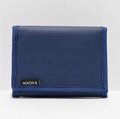 New Nixon Men's Trifold Gnar Wallet Blue • $19.99