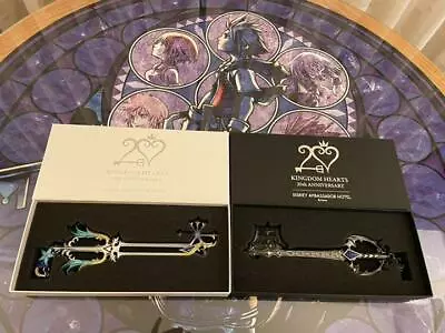 Kingdom Hearts Key Disney Ambassador Hotel LTD Keyblade Room Key 2set Coins #62 • $257.95