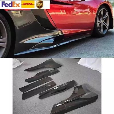 Real Carbon Fiber Sideskirts Side Skirt Lip For McLaren MP4-12C 650S 675LT Style • $1299