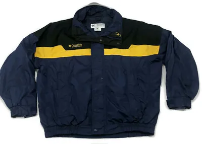 Columbia Men's Bugaboo Blue/ Black Sportswear  Windbreaker Jacket Size Large • $34.95