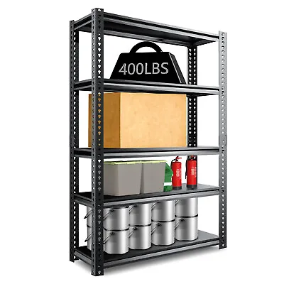 Adjustable Shelf Heavy Duty Shelving Units And Storage Load Up To 2000lbs 5-Tier • $94.98