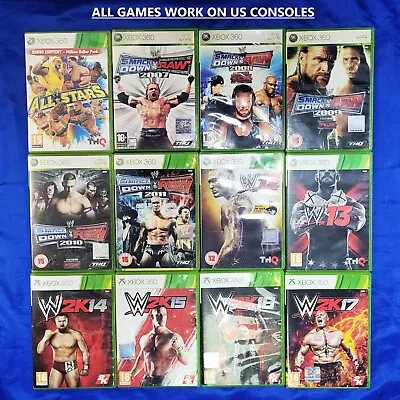 Xbox 360 WWE SMACKDOWN VS RAW (Works On US Consoles) Region Free • $29.99