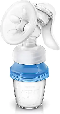 Philips Avent Manual Breast Pump With 3 Cups SCF330/13 Style Name:3 Storage ... • $81.23