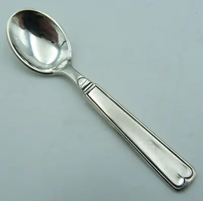 Danish Solid Silver Mustard Spoon - 5.7g -  6.6cms - 1940 • £9.97