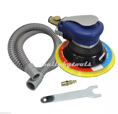 6  Dual Action Air Random Orbital Palm Sander With Vacuum Pneumatic Tools Hose • $52.99