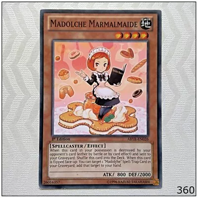 Madolche Marmalmaide - ABYR-EN026 - Common 1st Edition Yugioh • $1.63
