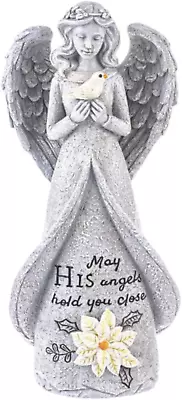 Angel Sympathy Figurine Memorial Gift Remembrance Gift Christmas Garden Décor An • $42.17