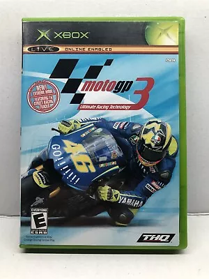 MotoGP: Ultimate Racing Technology 3 (Xbox 2005) Clean Tested Working Free Ship • $8.99